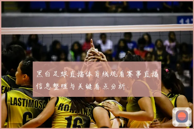 黑白足球直播体育线观看赛事直播信息整理与关键看点分析