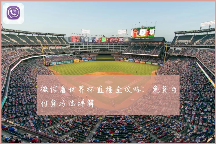 微信看世界杯直播全攻略：免费与付费方法详解